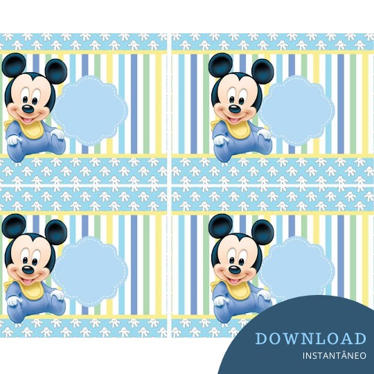 Mickey Baby (Não vendido)