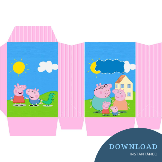 Kit Digital para imprimir pepa pig